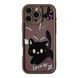 Чохол Wilkins Case для iPhone 13 PRO MAX Miao Cats Brown - ash-mobile.com.ua - фото 1