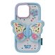 Чехол Greedycat Case для iPhone 13 PRO MAX Blue Butterfly