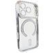 Чохол Diamond Shining with MagSafe для iPhone 18 PRO MAX Silver