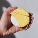 Чехол 3D для AirPods 1 | 2 Cookies Yellow