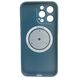 Чохол AG-Glass Matte Case with MagSafe для iPhone 12 PRO MAX Navy Blue