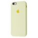 Чохол Silicone Case Full для iPhone 6 | 6s Mellow Yellow