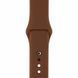 Ремінець Silicone Sport Band для Apple Watch 42mm | 44mm | 45mm | 46mm | 49mm Chocolate розмір L
