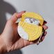 Чохол 3D для AirPods 1 | 2 Cookies Yellow