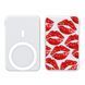 Портативная Батарея JJT-A27 MagSafe 10000mAh Print Lips Red - ash-mobile.com.ua - фото 1
