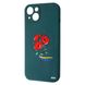 Чехол WAVE Ukraine Edition Case with MagSafe для iPhone 13 Poppies Green