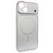 Чохол Nofelet AG Glass with MagSafe для iPhone 14 Silver - ash-mobile.com.ua - фото 1