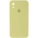 Чехол Silicone Case FULL+Camera Square для iPhone XR Mellow Yellow купить