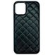 Чохол Leather Case QUILTED для iPhone 12 PRO MAX Black