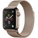 Ремешок Milanese Loop для Apple Watch 38/40/41 mm Gold купить