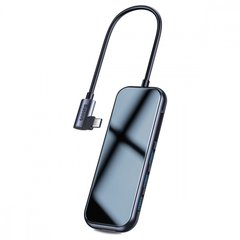 Переходник для MacBook USB-C хаб Baseus Superlative Multifunctional 7 в 1 Black купить