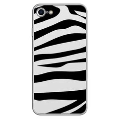 Чохол прозорий Print Zebra для iPhone 7 | 8 | SE 2 | SE 3 купити