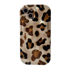 Чехол Candy Leopard Case для iPhone 14 Big Brown - ash-mobile.com.ua - фото 1