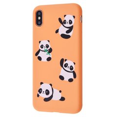 Чехол WAVE Fancy Case для iPhone X | XS Panda Orange купить
