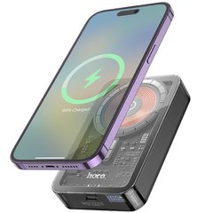 Портативна Батарея Hoco Q14A Ice Crystal 20W MagSafe 10000mAh Black купити