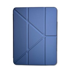 Чохол Logfer Origami Smart New Pencil Groove для iPad Air 11 ( 2024 ) Midnight Blue