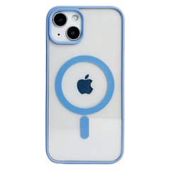 Чохол Matte Acrylic MagSafe для iPhone 15 Lavender Grey
