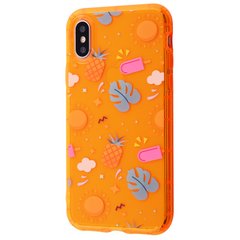 Чехол Summer Time Case для iPhone XS MAX Orange/Sun купить