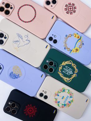 Чохол WAVE Ukraine Edition Case with MagSafe для iPhone 11 Stay with Ukraine Glycine - ash-mobile.com.ua - фото 5