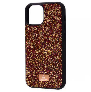 Чохол Bling World Grainy Diamonds для iPhone X | XS Red - ash-mobile.com.ua - фото 1