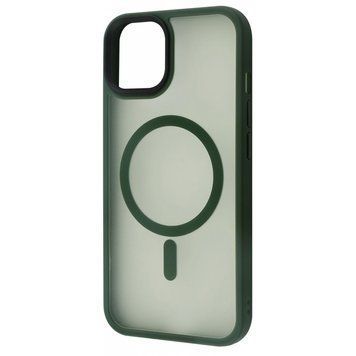 Чохол WAVE Matte Insane Case with MagSafe для iPhone 13 Green - ash-mobile.com.ua - фото 1