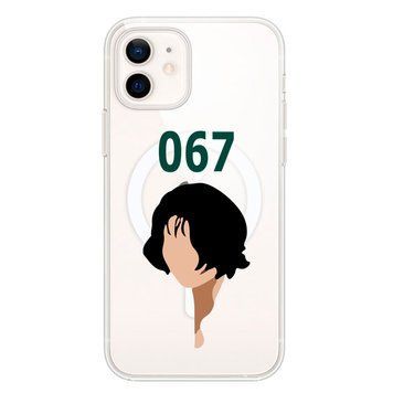 Чехол прозрачный Print SQUID GAME with MagSafe для iPhone 11 Hero 067 - ash-mobile.com.ua - фото 1