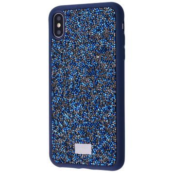 Чохол Bling World Grainy Diamonds для iPhone X | XS Navy - ash-mobile.com.ua - фото 1