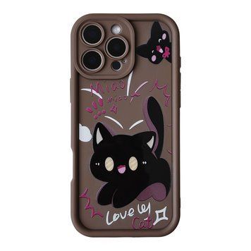 Чехол Wilkins Case для iPhone 7 | 8 | SE 2 | SE 3 Miao Cats Brown - ash-mobile.com.ua - фото 1
