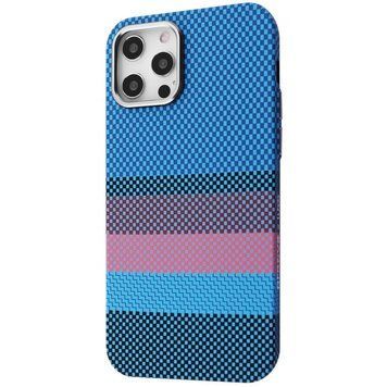 Чохол Proove Gleam Case with MagSafe для iPhone 12 PRO MAX Blue Borders - ash-mobile.com.ua - фото 1
