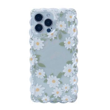 Чохол Wavy Flower Case для iPhone 14 Plus White - ash-mobile.com.ua - фото 1