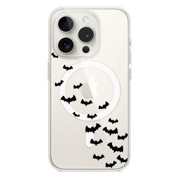 Чохол прозорий Print Halloween with MagSafe для iPhone 11 PRO Flittermouse - ash-mobile.com.ua - фото 1