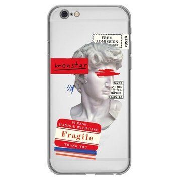 Чохол прозорий Print Rome для iPhone 6 Plus | 6s Plus Sculpture - ash-mobile.com.ua - фото 1