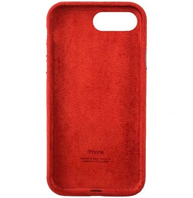 Чохол Alcantara Full для iPhone 7 Plus | 8 Plus Red - ash-mobile.com.ua - фото 2