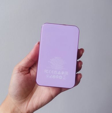 Портативна Батарея Hoco Q14A Ice Crystal 20W MagSafe 10000mAh Purple - ash-mobile.com.ua - фото 8