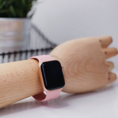 Ремінець Silicone Sport Band для Apple Watch 42mm | 44mm | 45mm | 46mm | 49mm Light Pink розмір S - ash-mobile.com.ua - фото 11