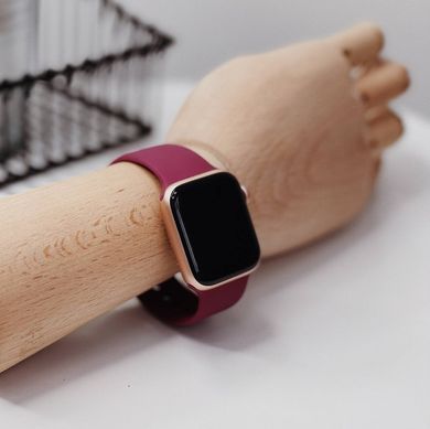 Ремінець Silicone Sport Band для Apple Watch 42mm | 44mm | 45mm | 46mm | 49mm Light Pink розмір S - ash-mobile.com.ua - фото 7