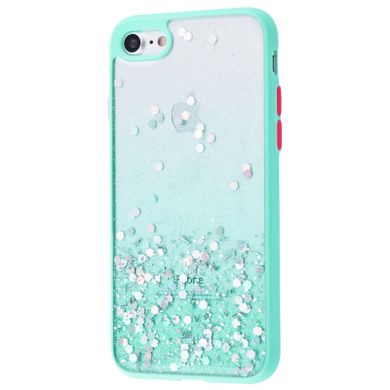Чохол Confetti Glitter Case для iPhone 7 | 8 | SE 2 | SE 3 Sea Blue купити