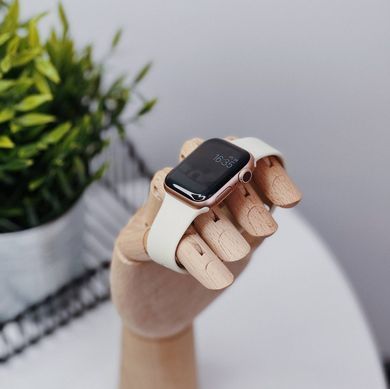 Ремінець Silicone Sport Band для Apple Watch 42mm | 44mm | 45mm | 46mm | 49mm Light Pink розмір S - ash-mobile.com.ua - фото 5