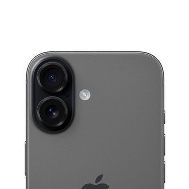 Захисне скло Metal Classic на камеру для iPhone 17 Black