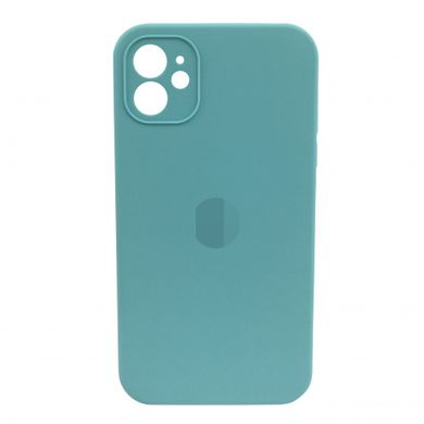 Чехол Silicone Case FULL+Camera Square для iPhone 11 Sea Blue купить