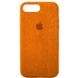 Чехол Alcantara Full для iPhone 7 | 8 | SE 2 | SE 3 Orange