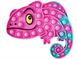 Pop-It игрушка Chameleon (Хамелеон) Pink/Sea Blue