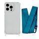 Чохол прозорий з ремінцем для iPhone 18 PRO Forest Green