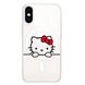 Чехол прозрачный Print Hello Kitty with MagSafe для iPhone XS MAX Looks купить