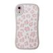 Чохол Leopard для iPhone XR White/Pink купити
