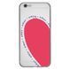 Чохол прозорий Print Mood swings для iPhone 6 Plus | 6s Plus Heart Amor - ash-mobile.com.ua - фото 1