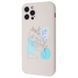 Чохол WAVE Minimal Art Case with MagSafe для iPhone 12 PRO MAX Biege/Flower Girl - ash-mobile.com.ua - фото 1