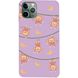 Чехол Wave Print Case для iPhone XR Purple Monkey купить