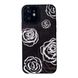 Чехол Ribbed Case для iPhone 12 Mini Rose Black/White