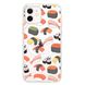 Чохол прозорий Print FOOD with MagSafe для iPhone 11 Sushi купити